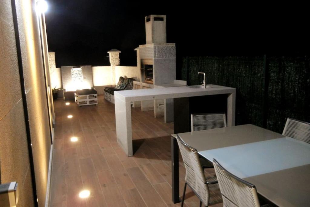 Chalet De Diseno Moderno En Sanxenxo Kültér fotó